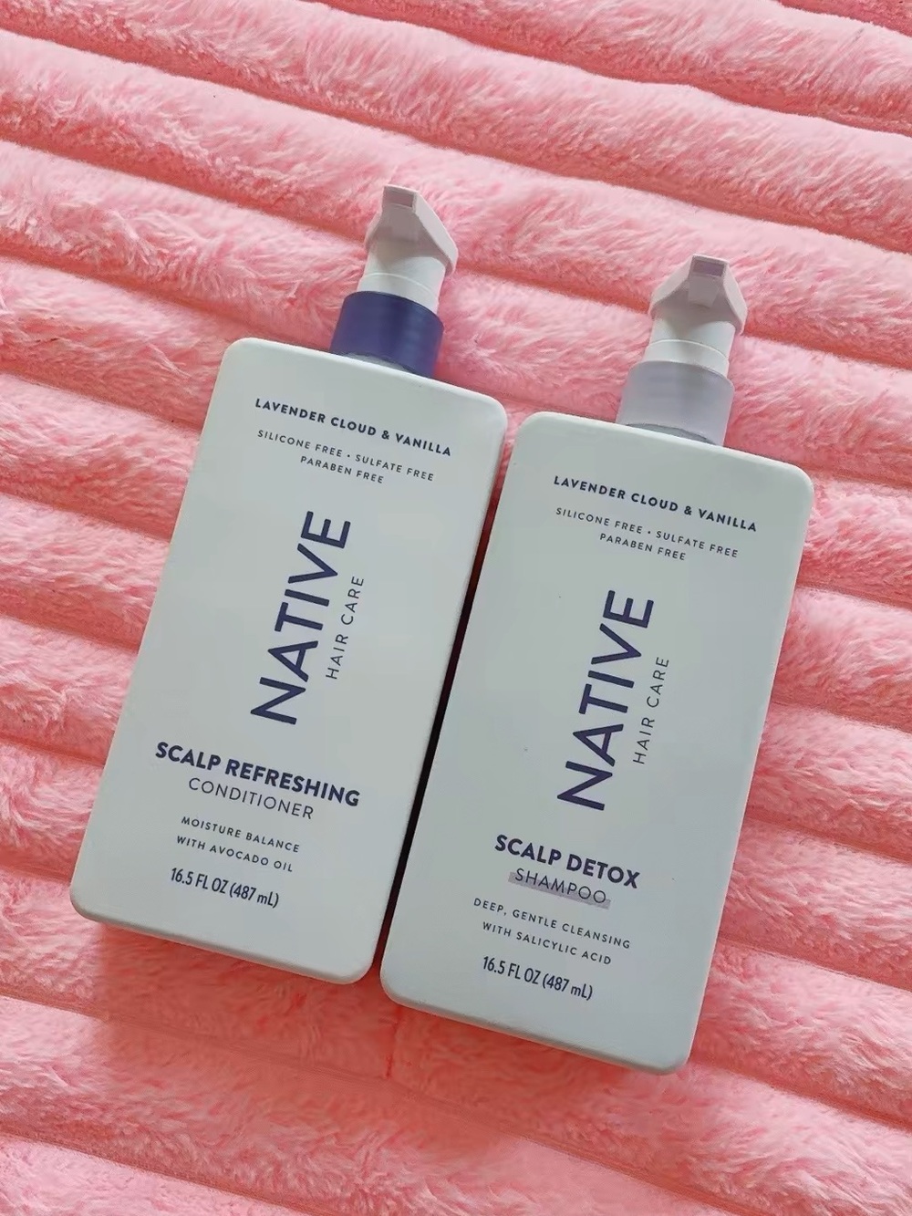 Native hair shampoo & conditioner combo